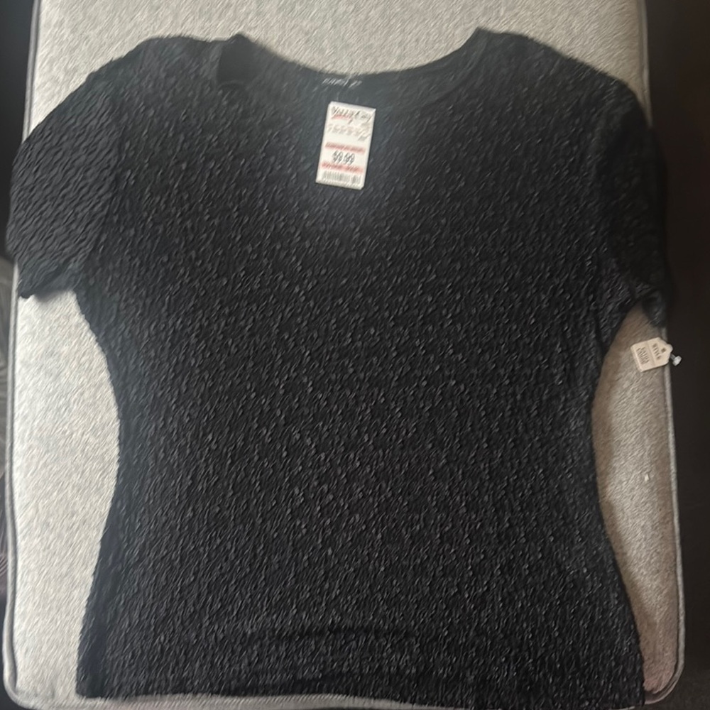 Rayna Z Sheer Dressy Top NWT. Non-Smoking